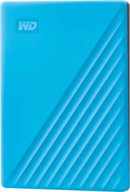 Внешний HDD  WD  2 TB  My Passport голубой, 2.5", USB 3.0
