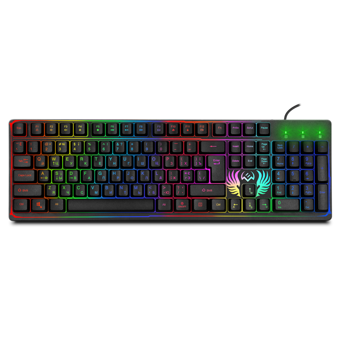Клавиатура проводная игровая SVEN KB-G8000 (105кл., 20 Fn функций, подсветка), черная (1/20)