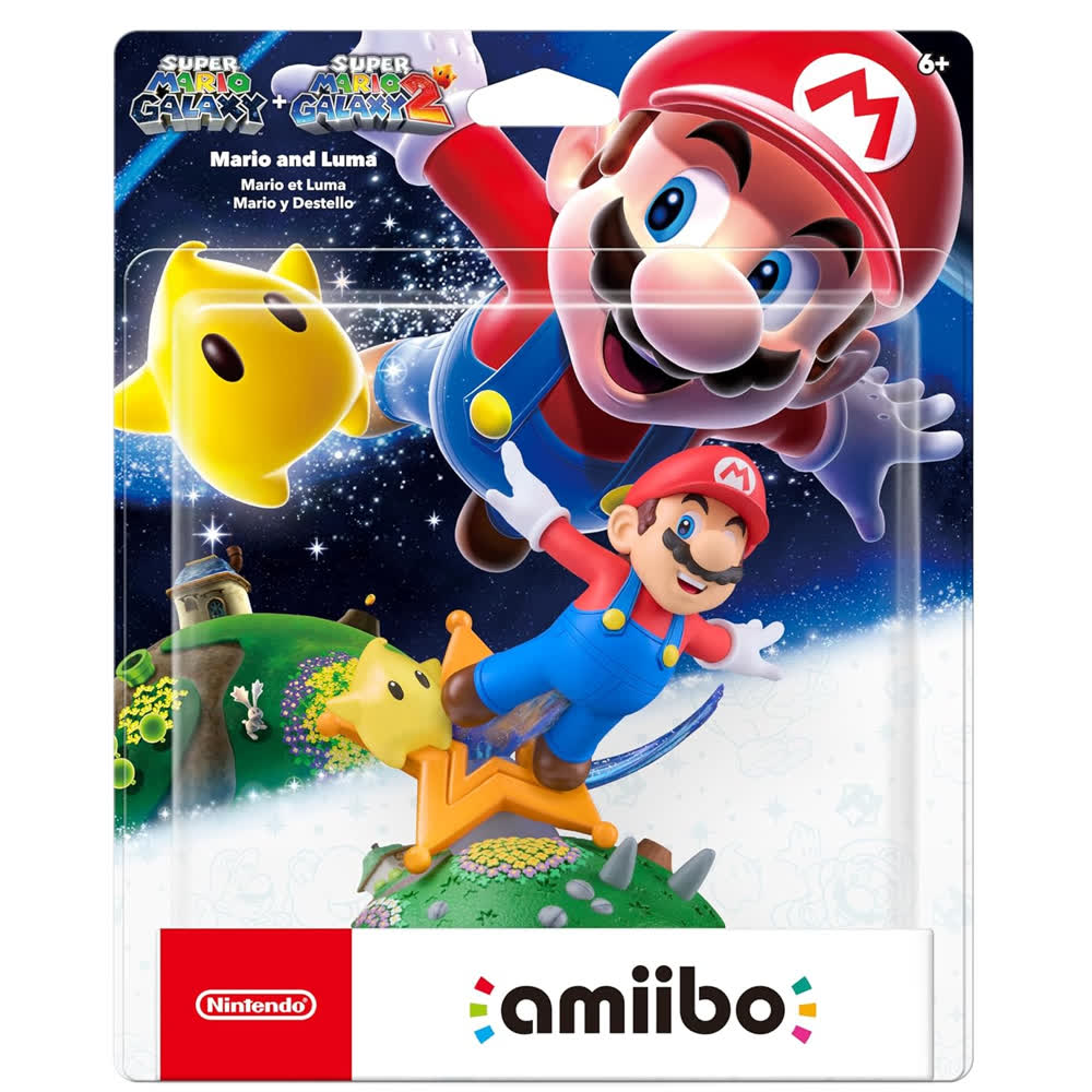 Mario and Luma (Super Mario Galaxy + Super Mario Galaxy 2 коллекция) [Nintendo Amiibo Character]