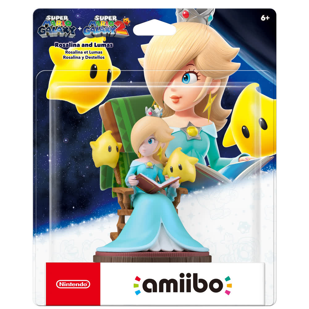 Rosalina and Lumas (Super Mario Galaxy + Super Mario Galaxy 2 коллекция) [Nintendo Amiibo Character]