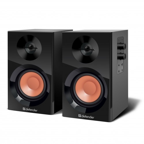 Акустическая 2.0 система DEFENDER Aurora S12 12 Вт, деревянный корпус, 230В (1/12)