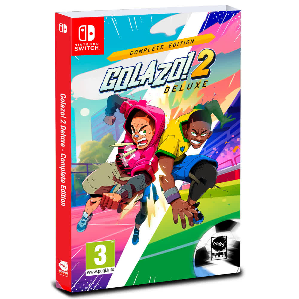 Golazo! 2 - Deluxe Edition [Switch, английская версия]