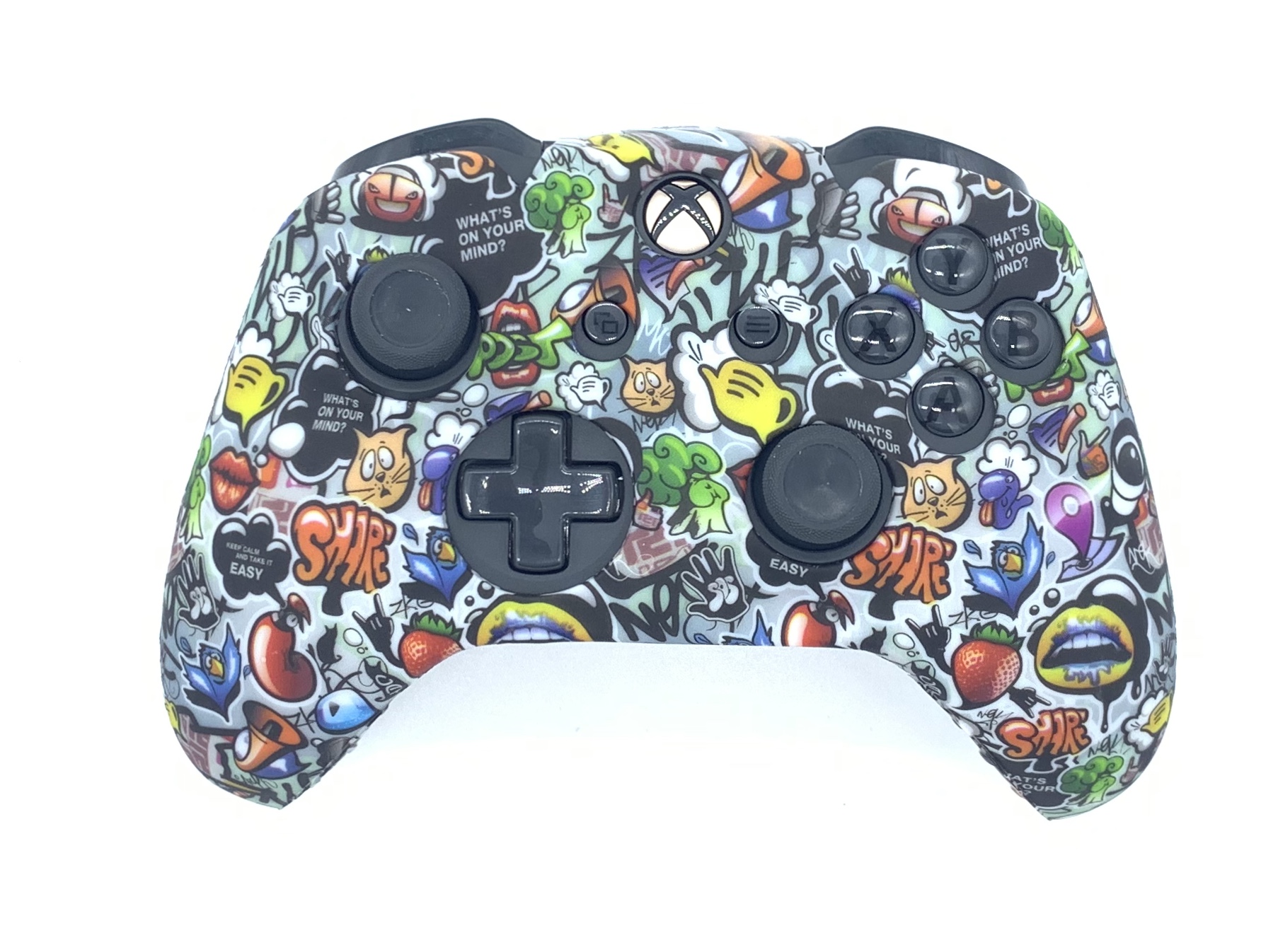 Чехол защитный Xbox One Silicone Case for Controller Street Graffiti