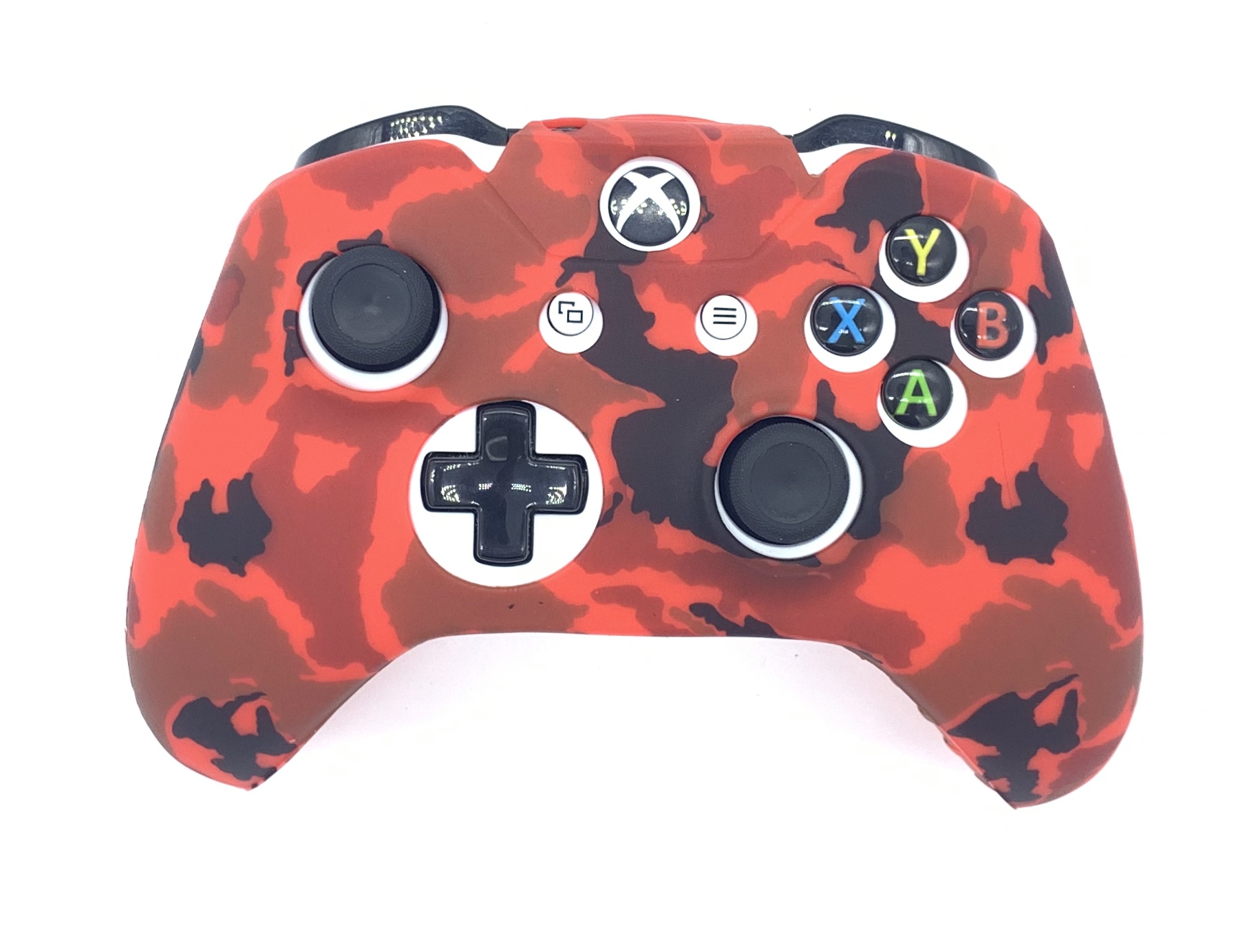 Чехол защитный Xbox One Silicone Case for Controller Camouflage Red