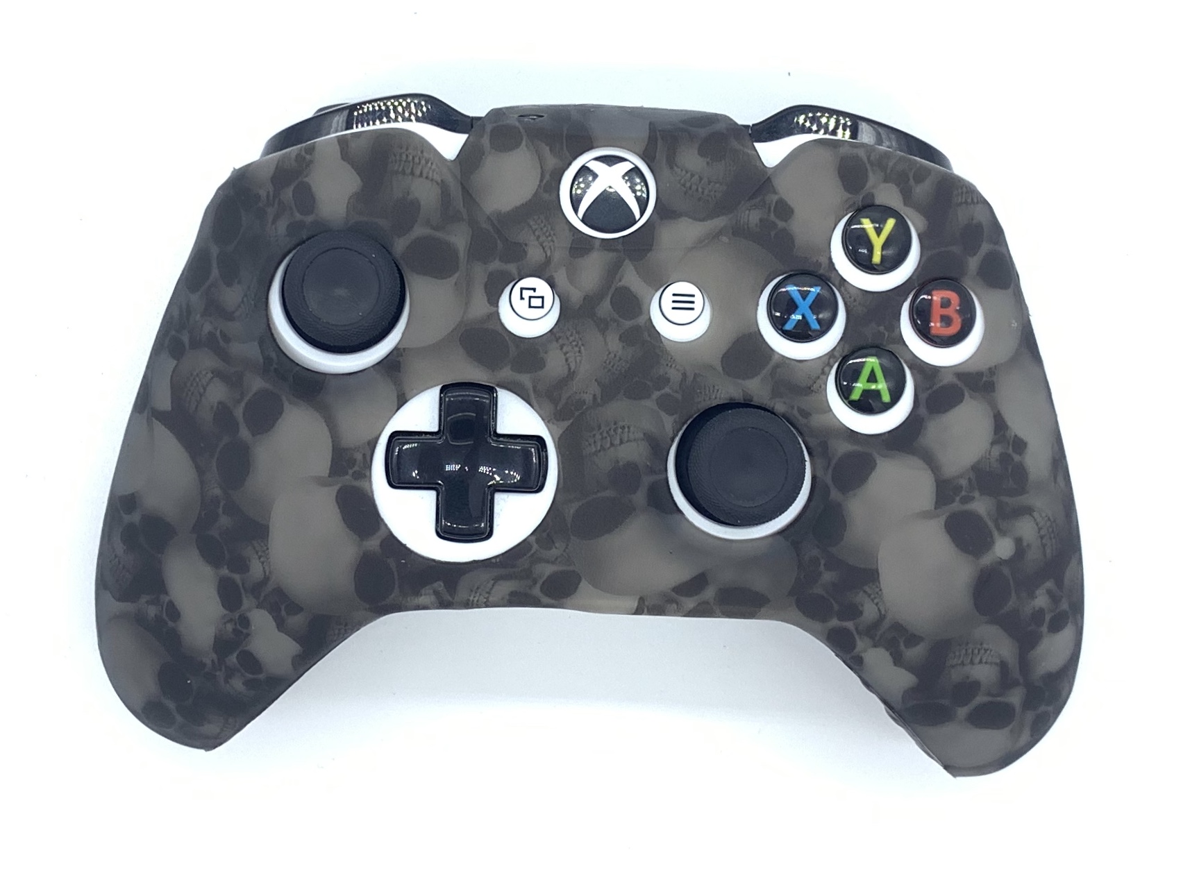 Чехол защитный Xbox One Silicone Case for Controller Черепа Black