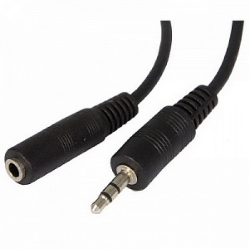 Кабель-удлинитель SMART BUY 3.5 Jack (M) - 3.5 Jack (F), стерео, аудио, 5,0 м, в пакете (1/150)