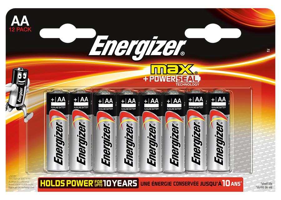 Элемент питания ENERGIZER  LR6 Max (12 бл)   (72)