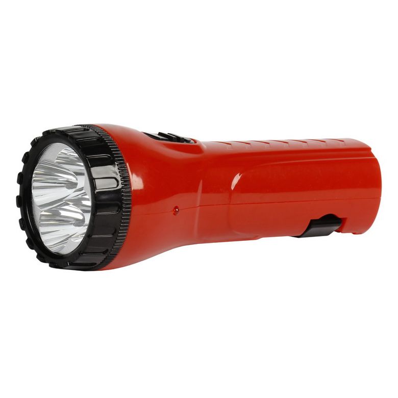 Фонарь SMARTBUY SBF-93-R, красный, аккум-ный, 4LED, 4V 0.5Ah, ЗУ 220V (1/160)