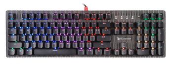 Клавиатура проводная игровая механическая A4TECH Bloody B810R NetBee USB Multimedia, LED, черная (1/
