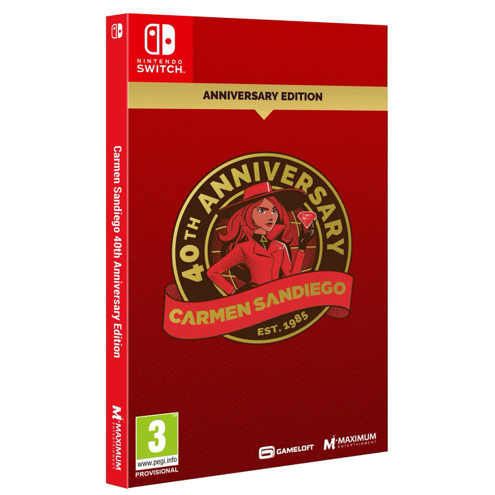 Carmen Sandiego - 40th Anniversary Edition [Nintendo Switch, английская версия]
