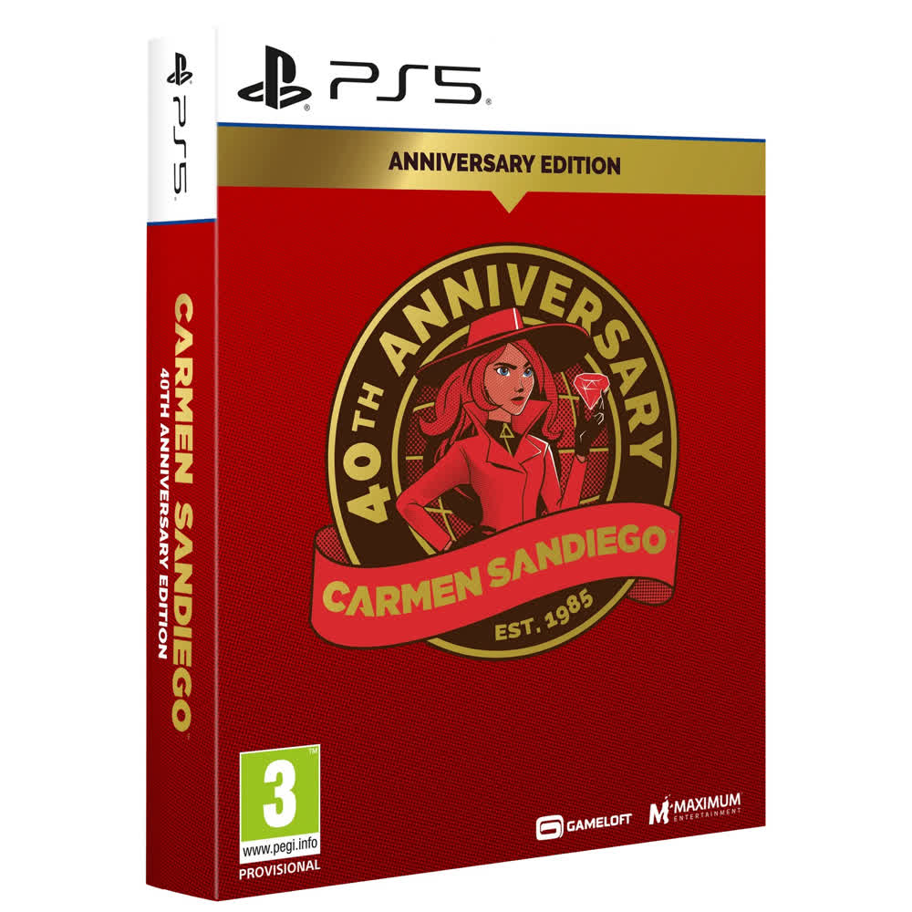 Carmen Sandiego - 40th Anniversary Edition [PS5, английская версия]