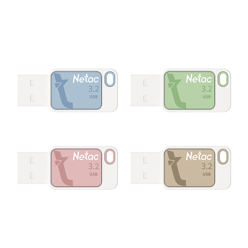USB 3.2  128GB  Netac  UA31  зелёный