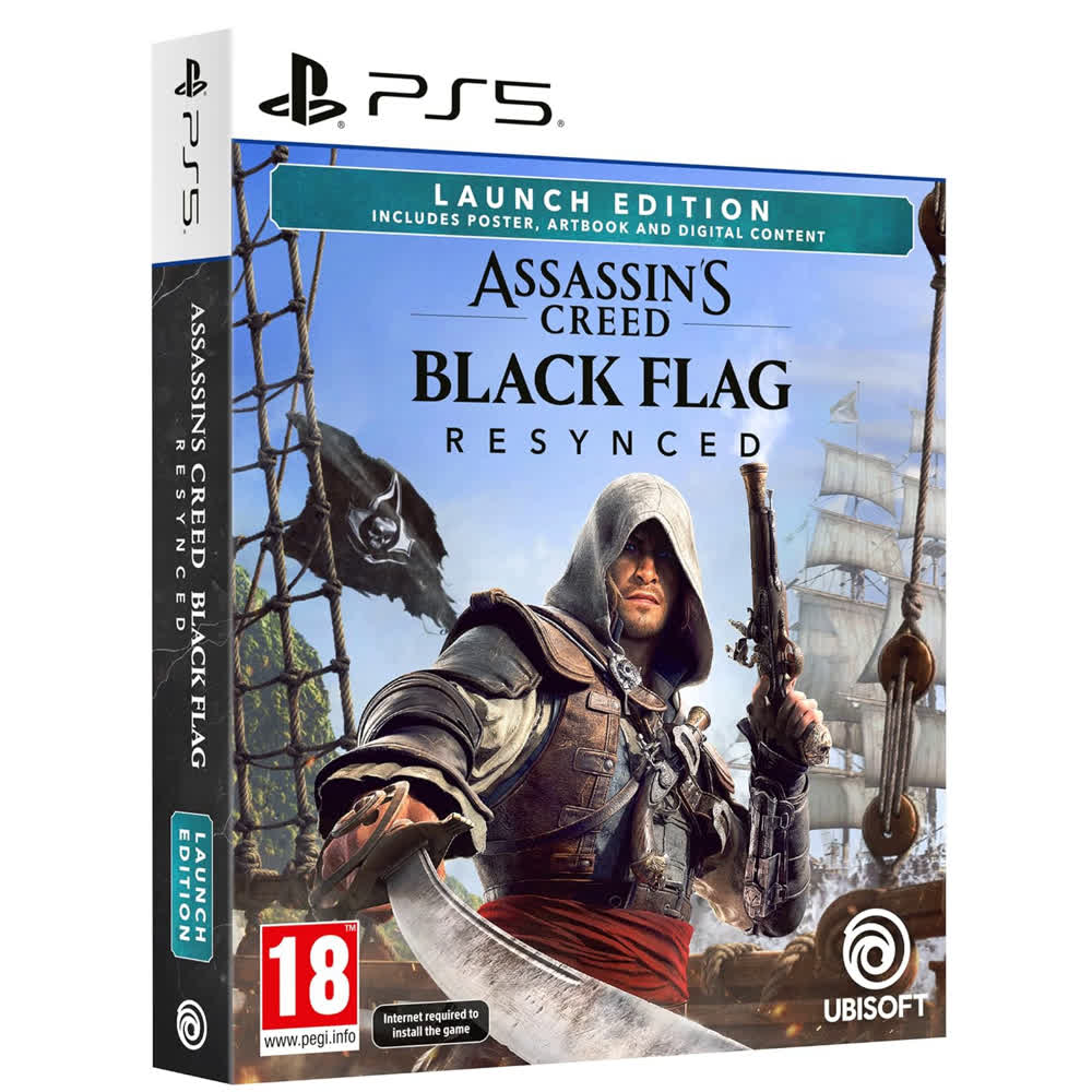 Assassin's Creed Black Flag Resynced - Launch Edition [PS5, русские субтитры]
