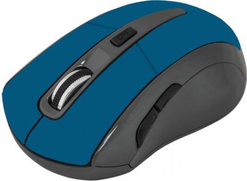 Беспроводная мышь DEFENDER Accura MM-275, 6 кнопок, 800-1600 dpi, USB, синий (1/40)