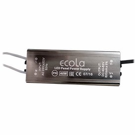 Источник питания ECOLA (драйвер) для светодиодных панелей 40W (только для отгрузки с тонкими панелям