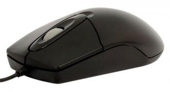 Мышь проводная A4TECH OP-720 (800dpi) USB1.1 (2but), черный (1/60)