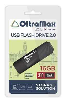 USB  16GB  OltraMax  310  чёрный
