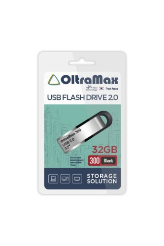 USB  32GB  OltraMax  300  чёрный