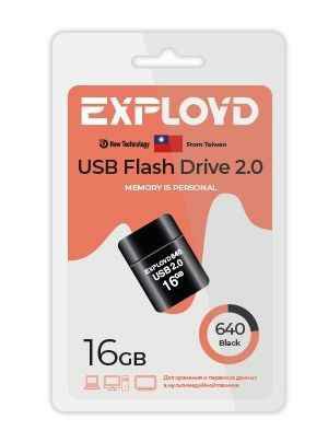 USB  16GB  Exployd  640  чёрный