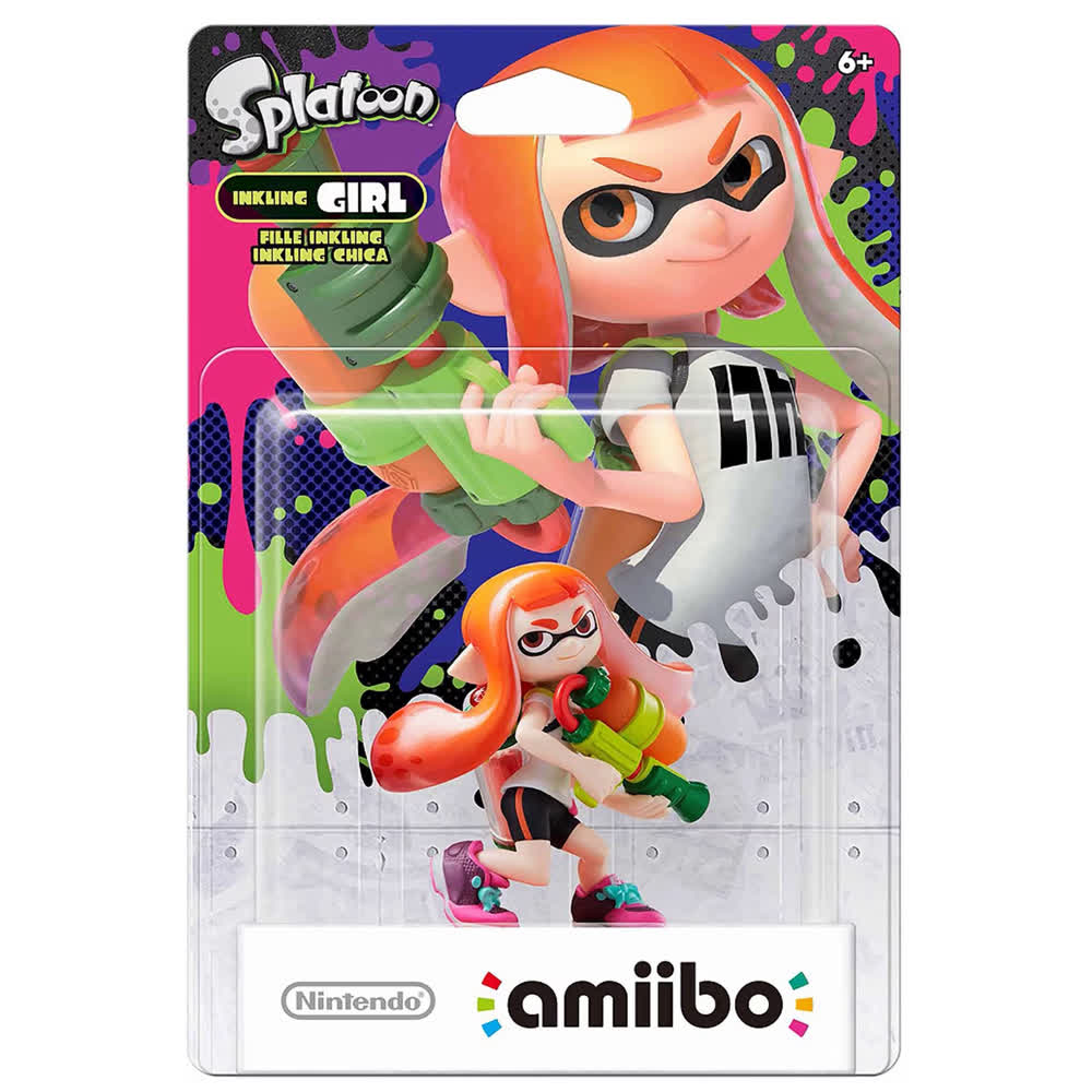 Inkling Girl (Splatoon коллекция) [Nintendo Amiibo Character]
