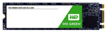 Внутренний SSD  WD  480GB, SATA-III, R/W - 545/240 MB/s, (M.2), 2280, TLC, зелёный