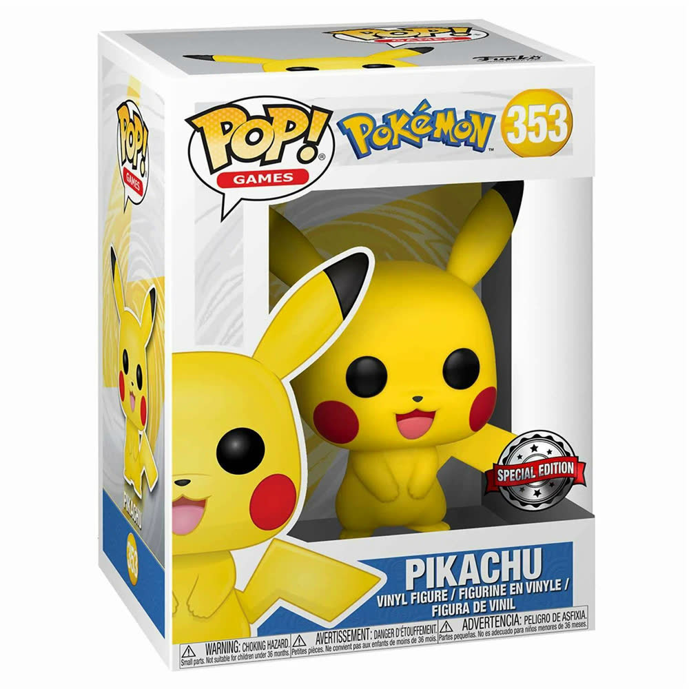 Фигурка Funko Pop! Games: Pokemon - Pikachu Special Edition (353)