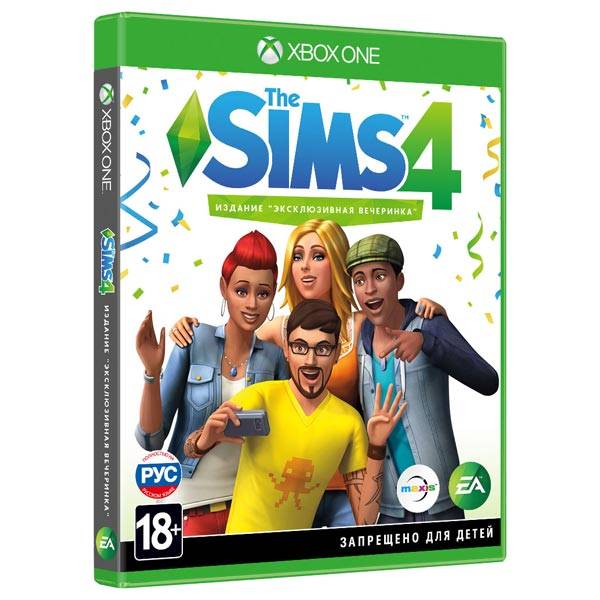 Sims 4 - Deluxe Party Edition [Xbox One, русская версия]