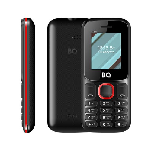 Мобильный телефон BQ 1848 Step+ Black+Red (1/40)