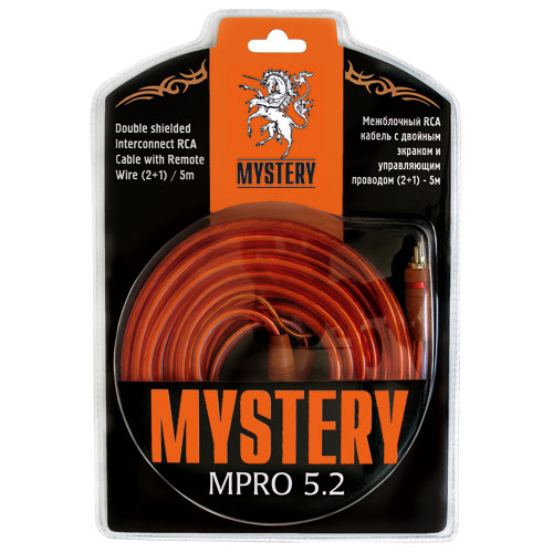 MYSTERY MPRO 5.2  RCA-кабель 5 м двойной экран