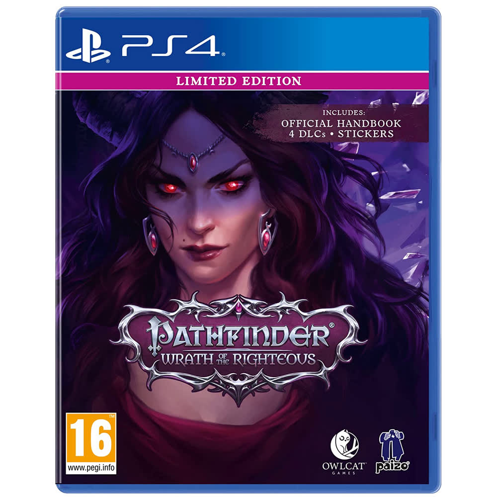 Pathfinder: Wrath of the Righteous - Limited Edition [PS4, русские субтитры]