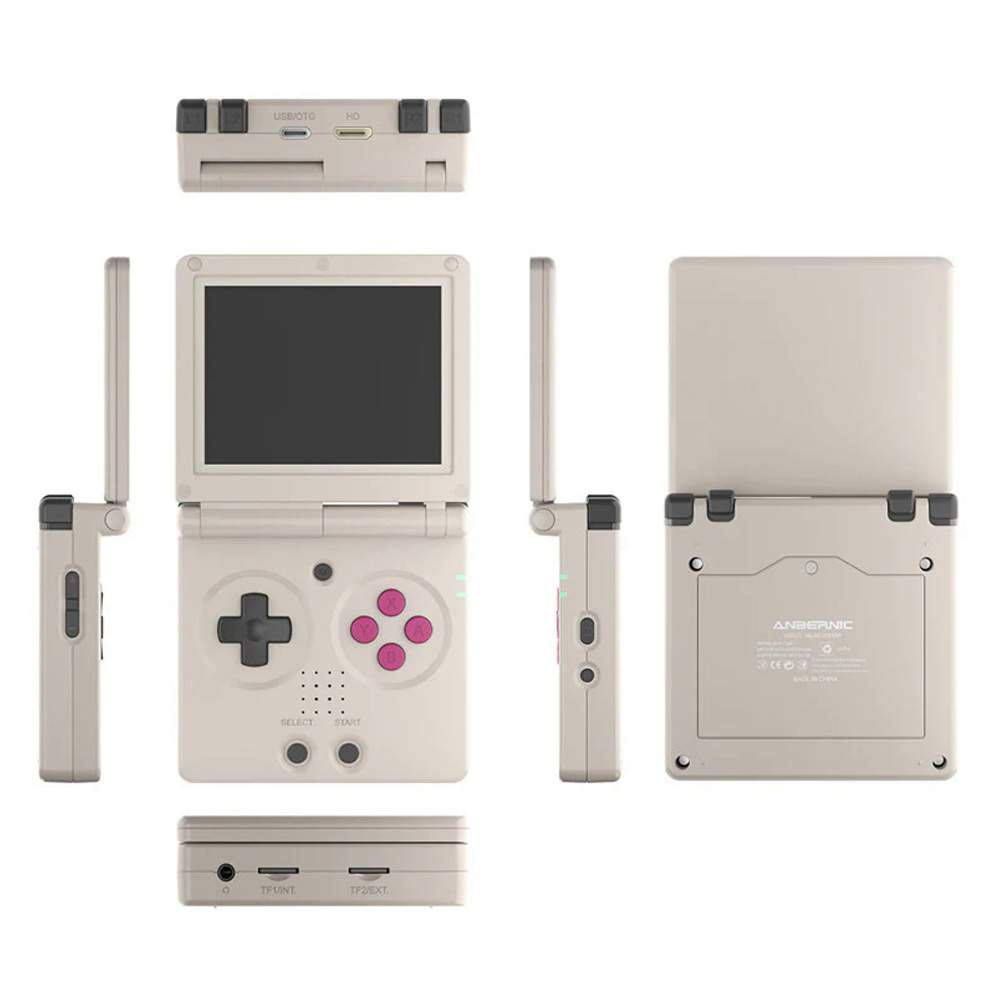 Портативная игровая приставка Anbernic RG35XXSP Gray