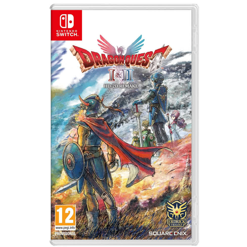 DRAGON QUEST I & II HD-2D Remake [Nintendo Switch, английская версия]