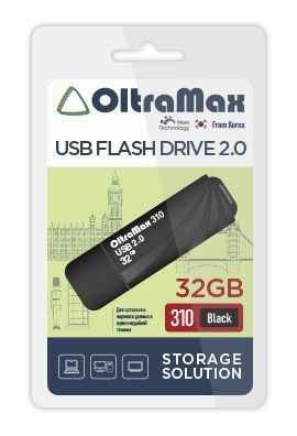 USB  32GB  OltraMax  310  чёрный