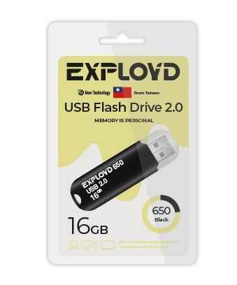 USB  16GB  Exployd  650  чёрный