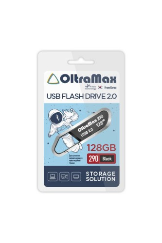 USB  128GB  OltraMax  290  чёрный