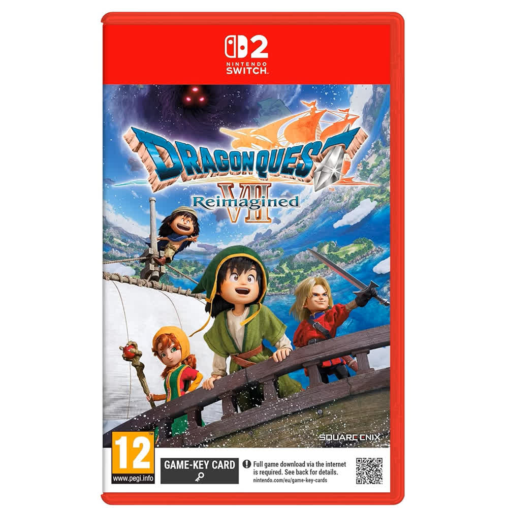 Dragon Quest VII Reimagined (Game-Key Card) [Switch 2, английская версия]
