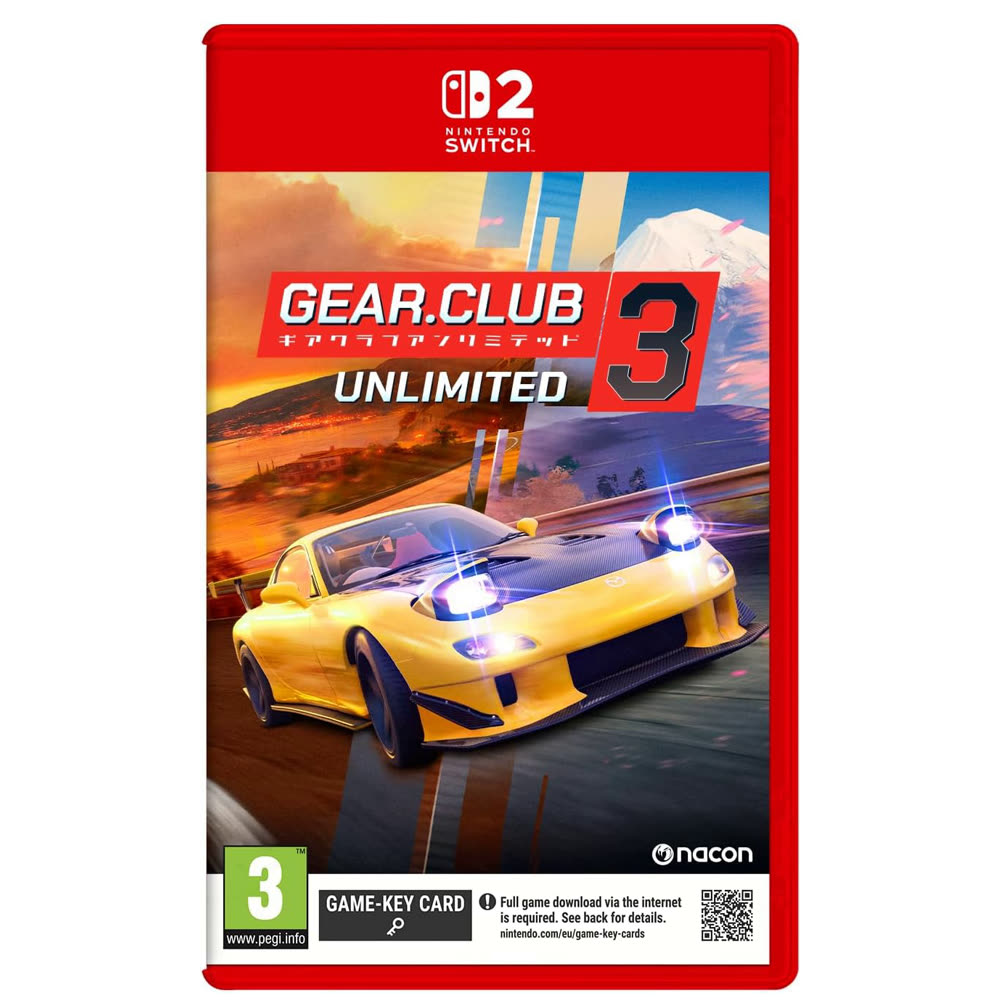 Gear Club Unlimited 3 (Game-Key Card) [Switch 2, русские субтитры]