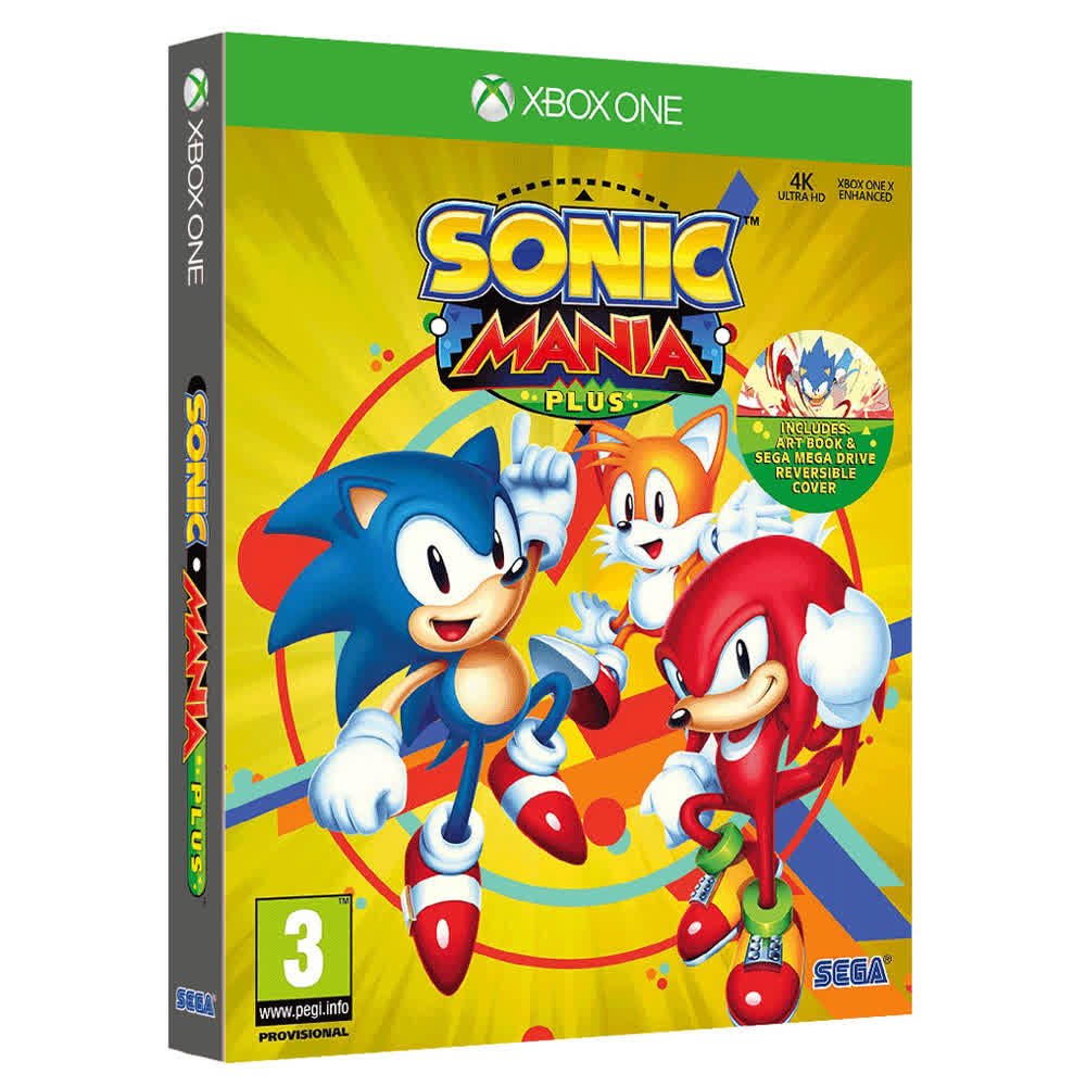 Sonic Mania Plus + артбук [Xbox One, английская версия]