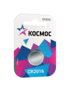 Элемент питания КОСМОС  CR 2016  BL1  (1/12/288)