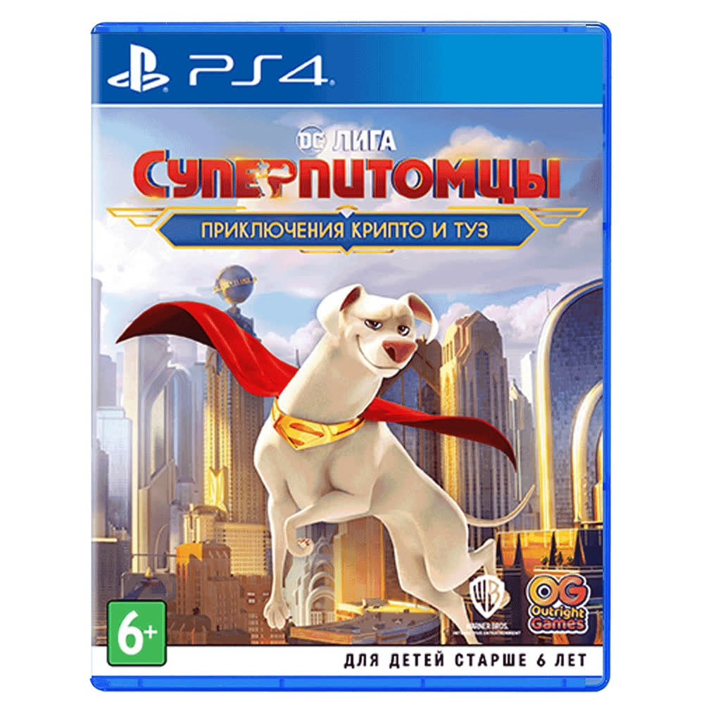 DC League of Super-Pets: The Adventures of Krypto and Ace [PS4, русская версия]