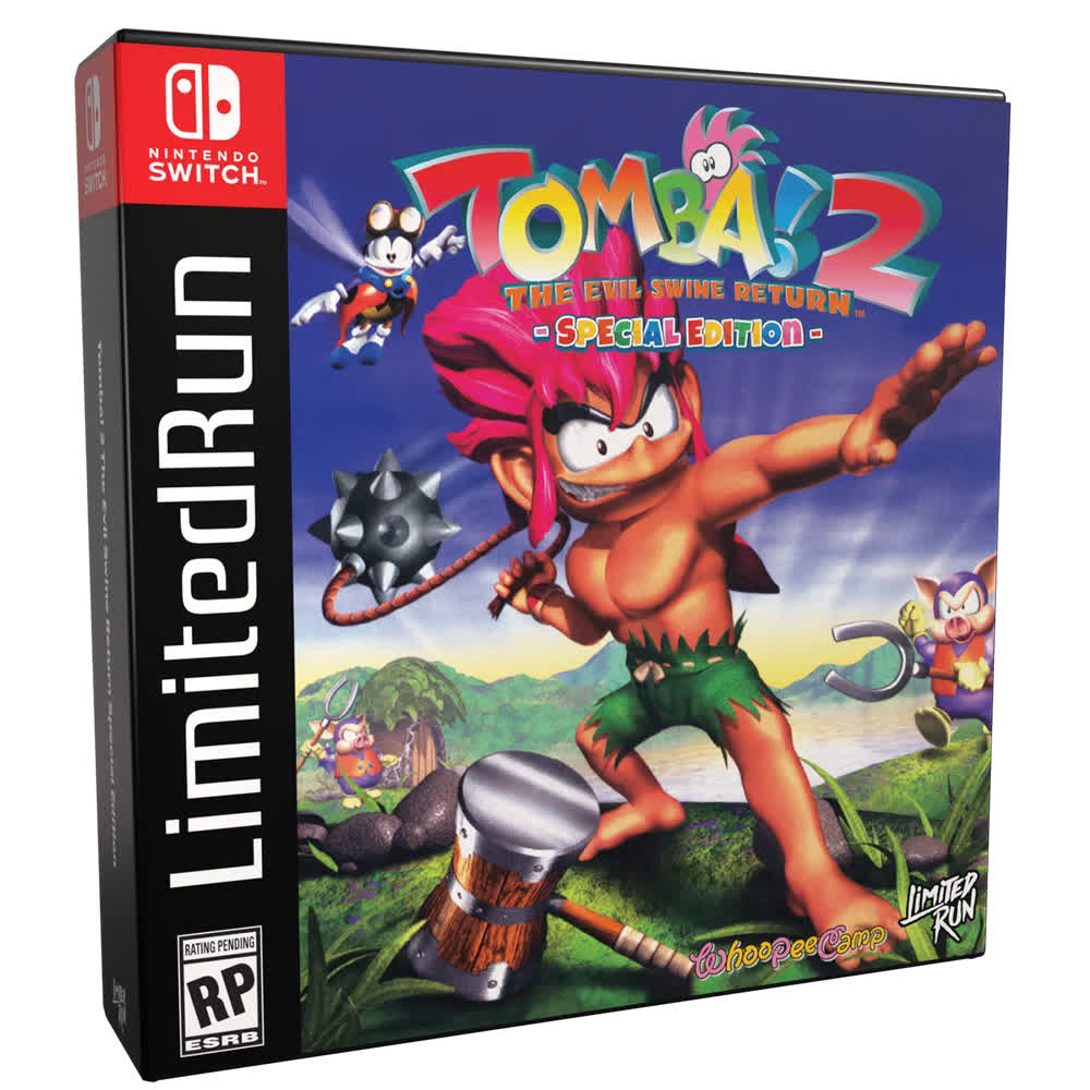 Tomba! 2: The Evil Swine Return Remastered - Special (LRG#299) [Nintendo Switch, английская версия]