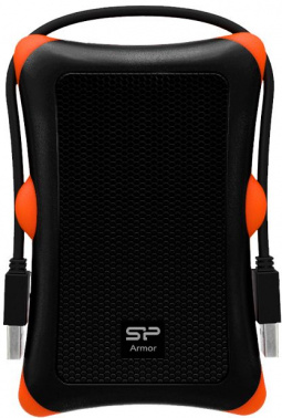 Внешний HDD  Siliсon Power  2 TB  A30 Armor чёрный, 2.5", USB 3.0