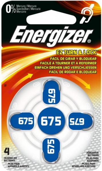Элемент питания ENERGIZER ZA 675 (8бл) (для слуховых аппаратов) (8/48)