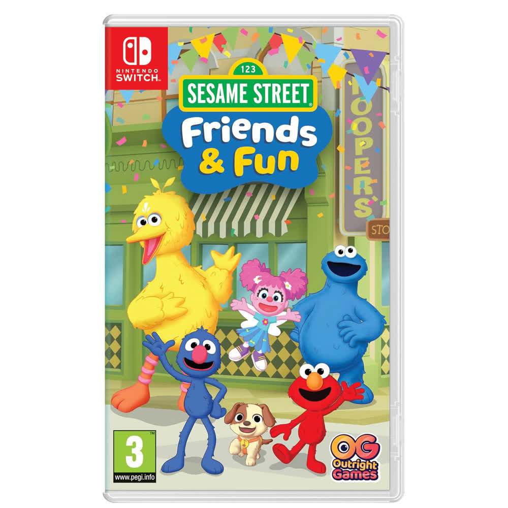 Sesame Street: Friends & Fun [Nintendo Switch, английская версия]