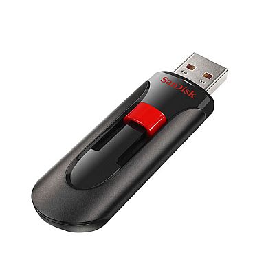 USB  64GB  SanDisk  Cruzer Glide  чёрный