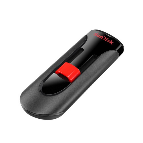 USB  128GB  SanDisk  Cruzer Glide  чёрный