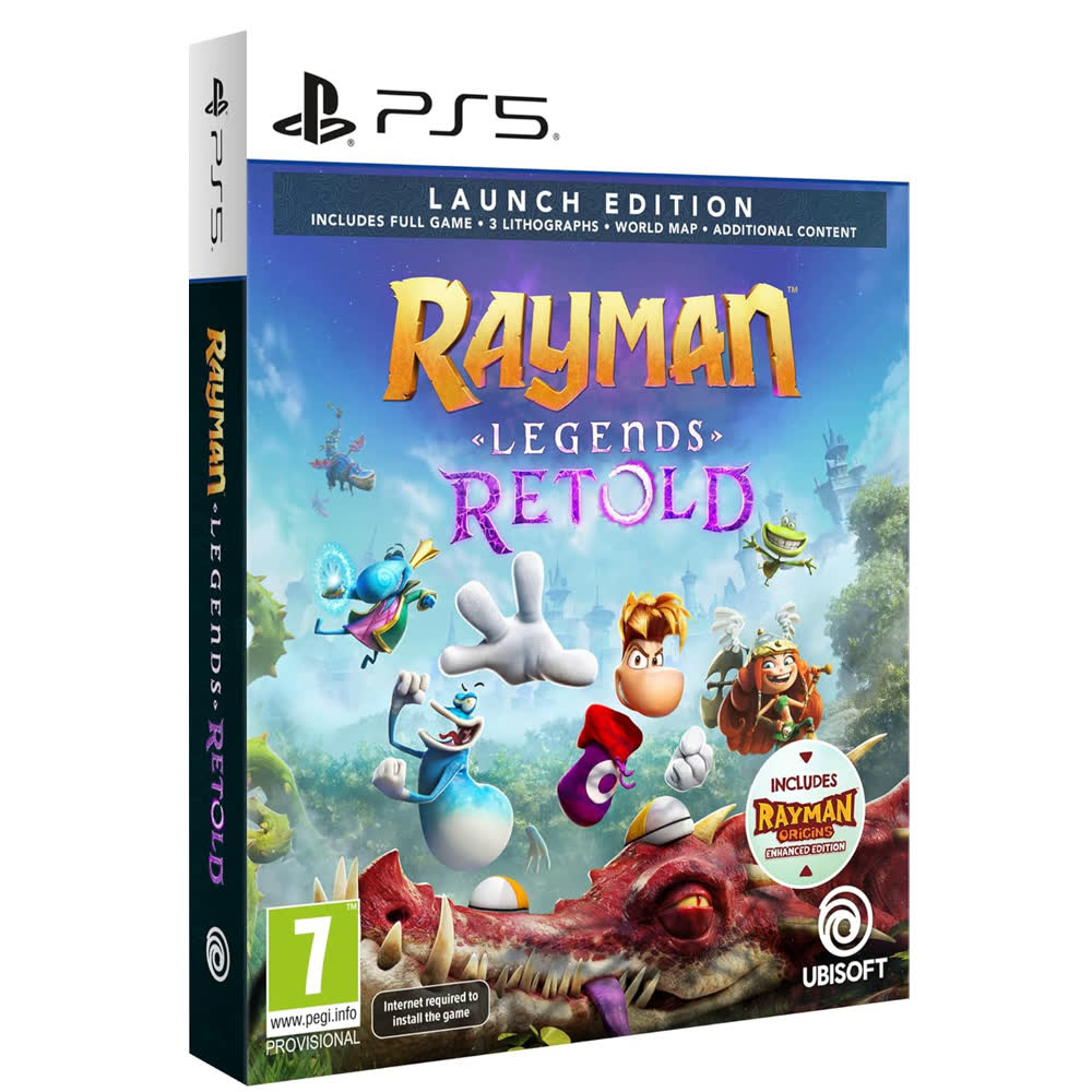 Rayman Legends Retold - Launch Edition [PS5, русские субтитры]