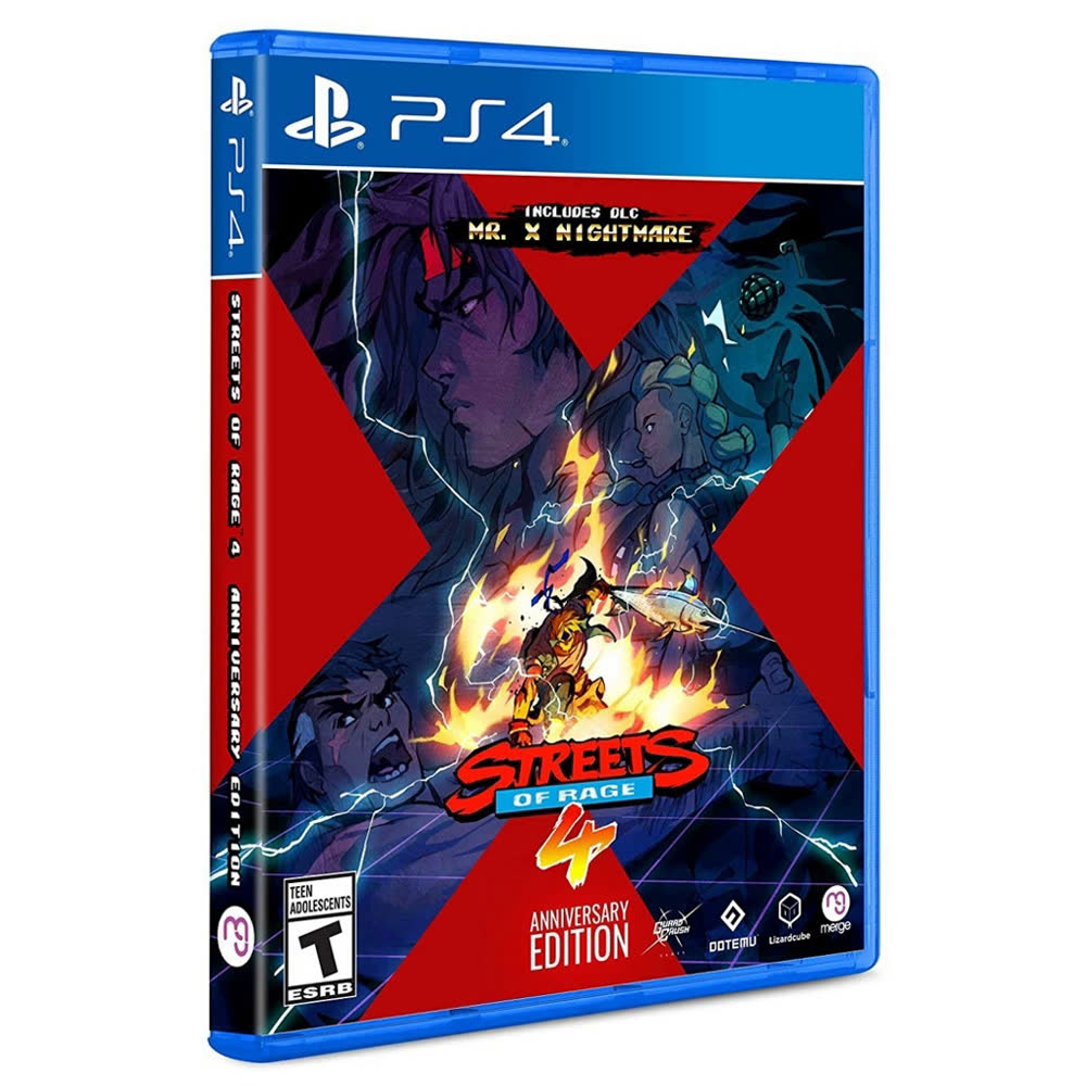 Streets of Rage 4 - Anniversary Edition [PS4, русские субтитры]