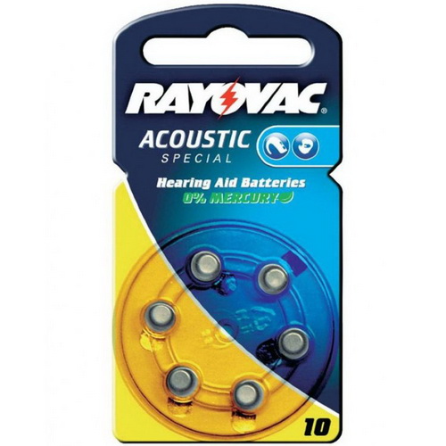 Элемент питания RAYOVAC EXTRA 10  (6/60/600)