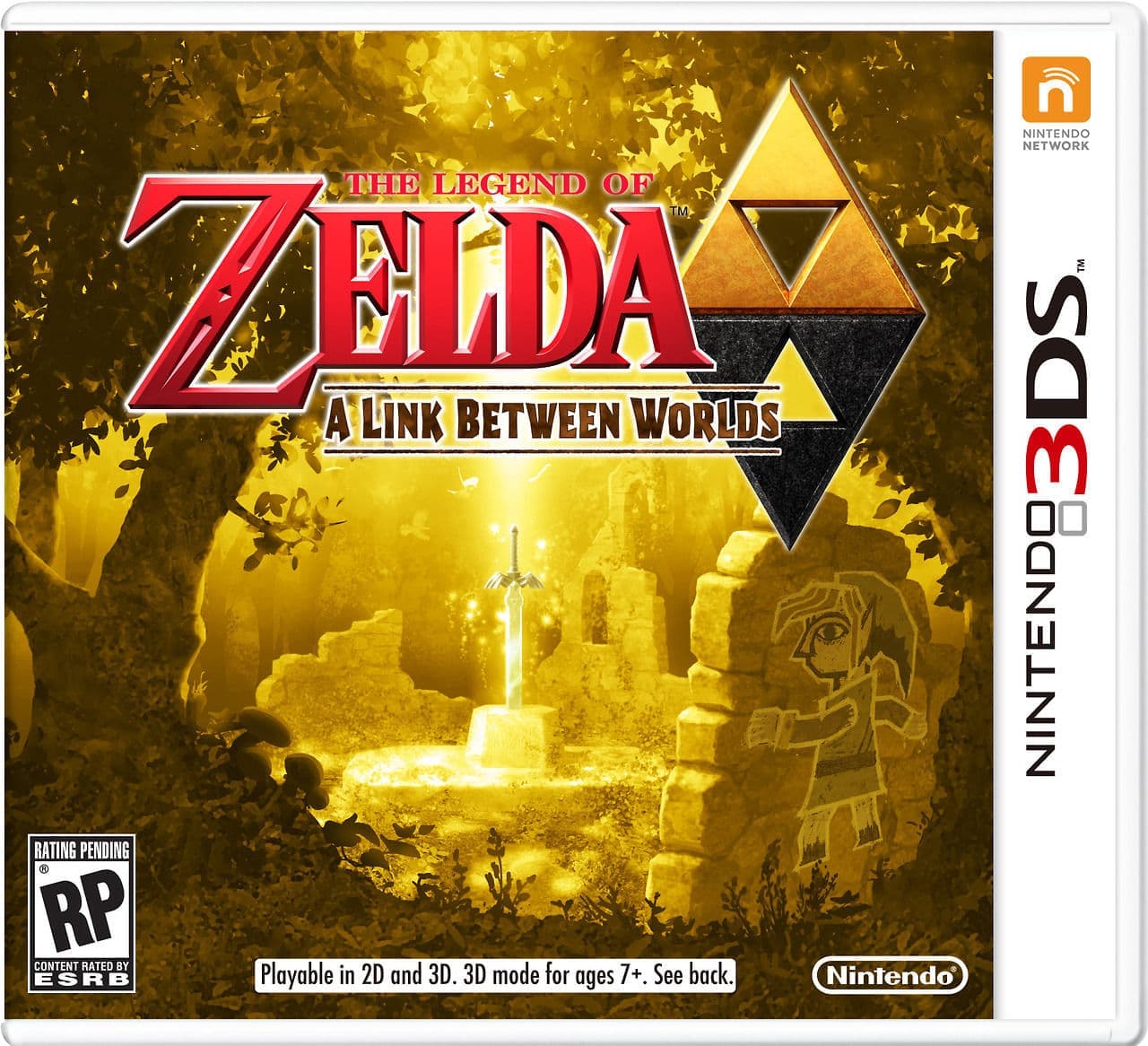 The Legend of Zelda: A Link Between Worlds [3DS, английская версия]